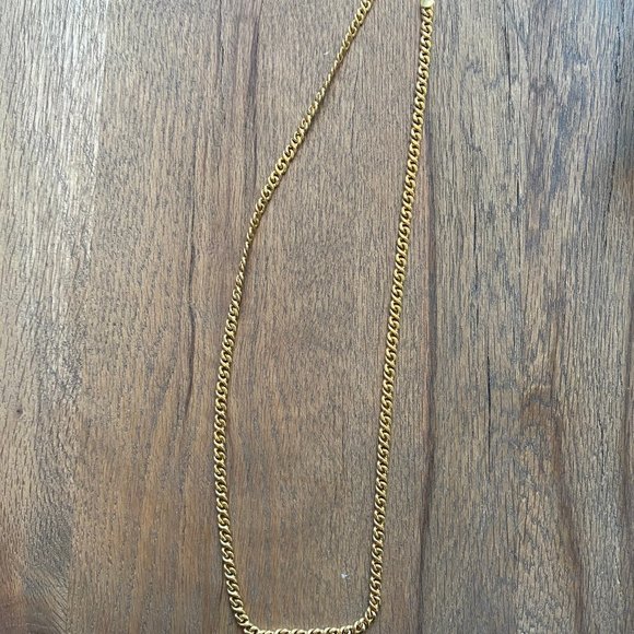 SOLD-Gold plated chain 20" Safara - Picture 5 of 6